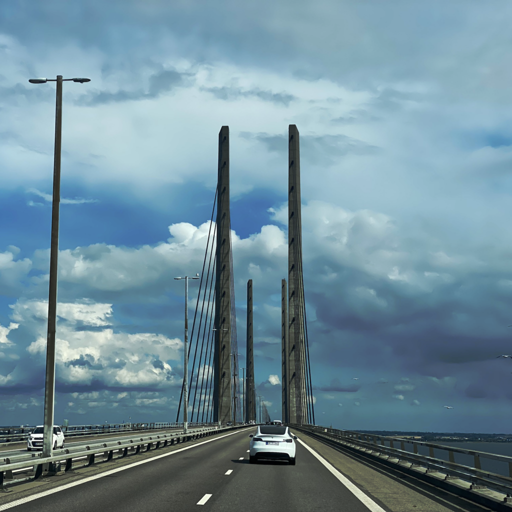 Der beste Weg nach Schwegen Fähre Brücke Öresundbrücke